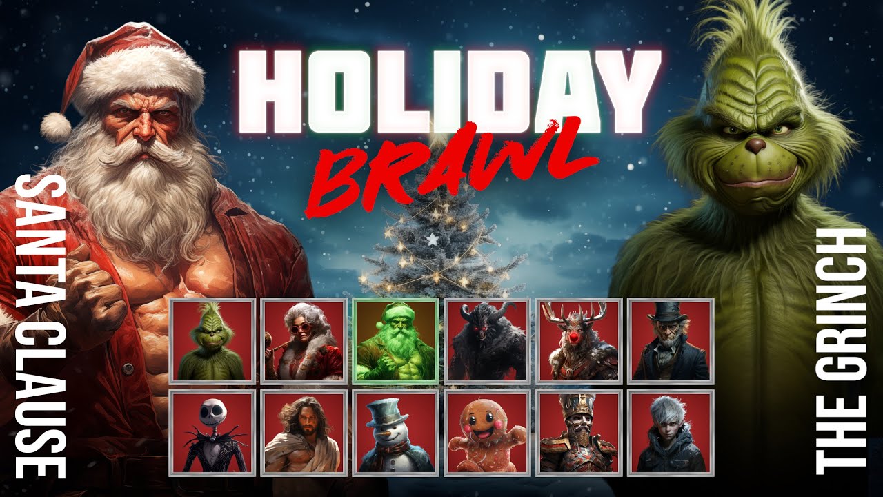 Holiday BRAWL - Christmas Fighting Game Concept