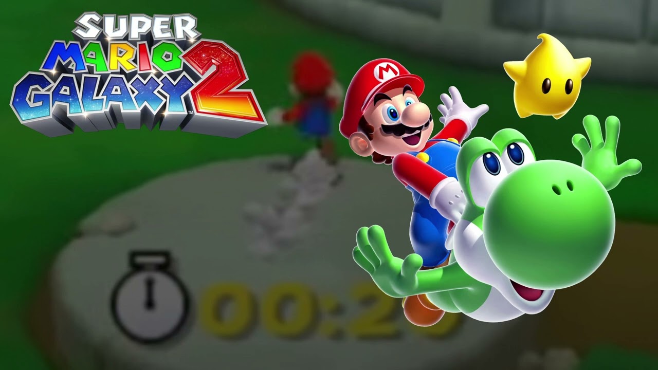 Time Attack - Super Mario Galaxy 2 (Slowed Down)