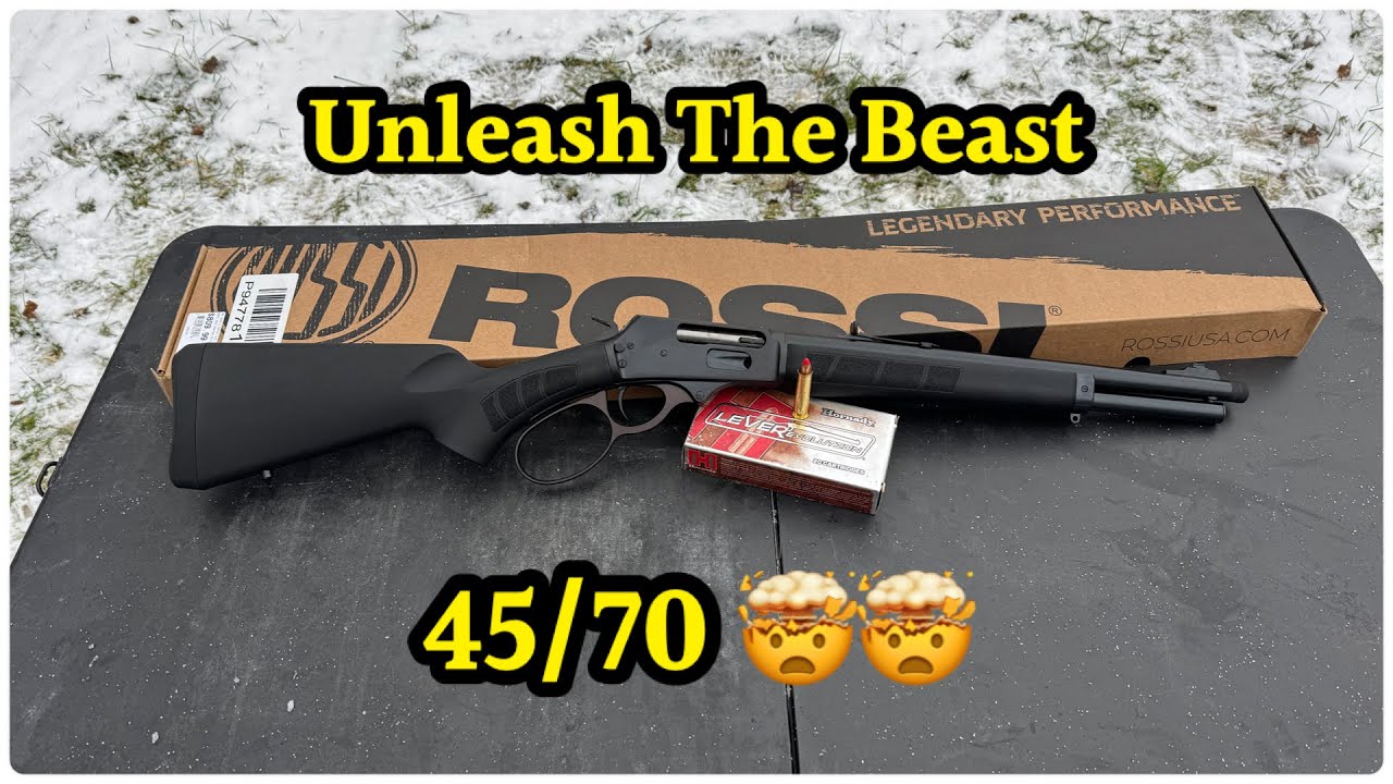 Винтовка Rossi R95 Trapper 45/70 с рычажным затвором #2026 #обзор #распаковка