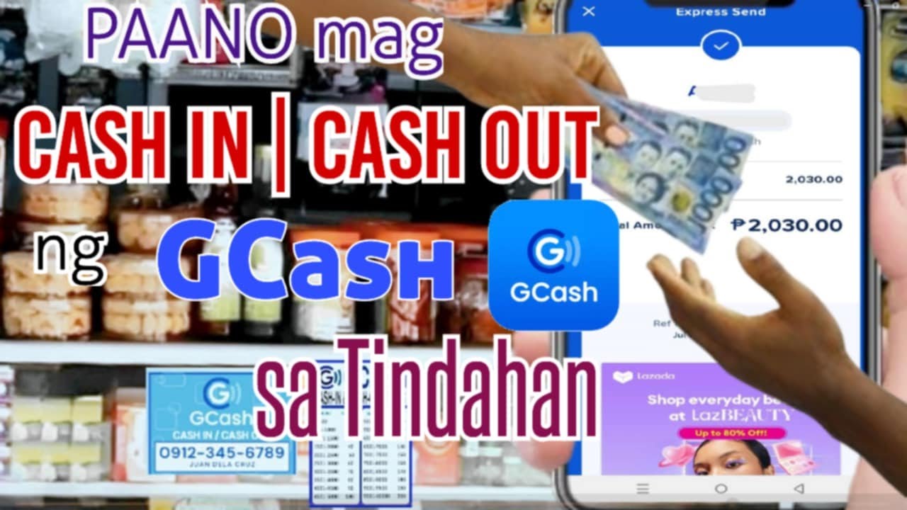 Paano Mag Cash Out ng Gcash sa Tindahan 2025 | How to Cash In cash out Gcash