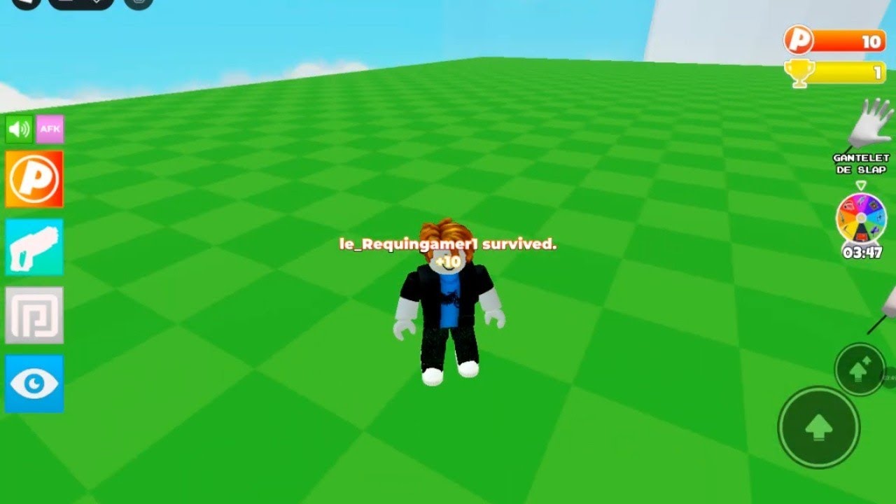 Je suis le seul à avoir survécu à la manche 3 de se jeux Roblox 