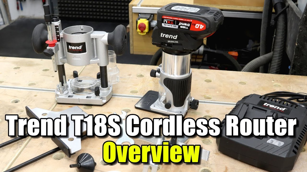 Trend Cordless Router T18S | Overview