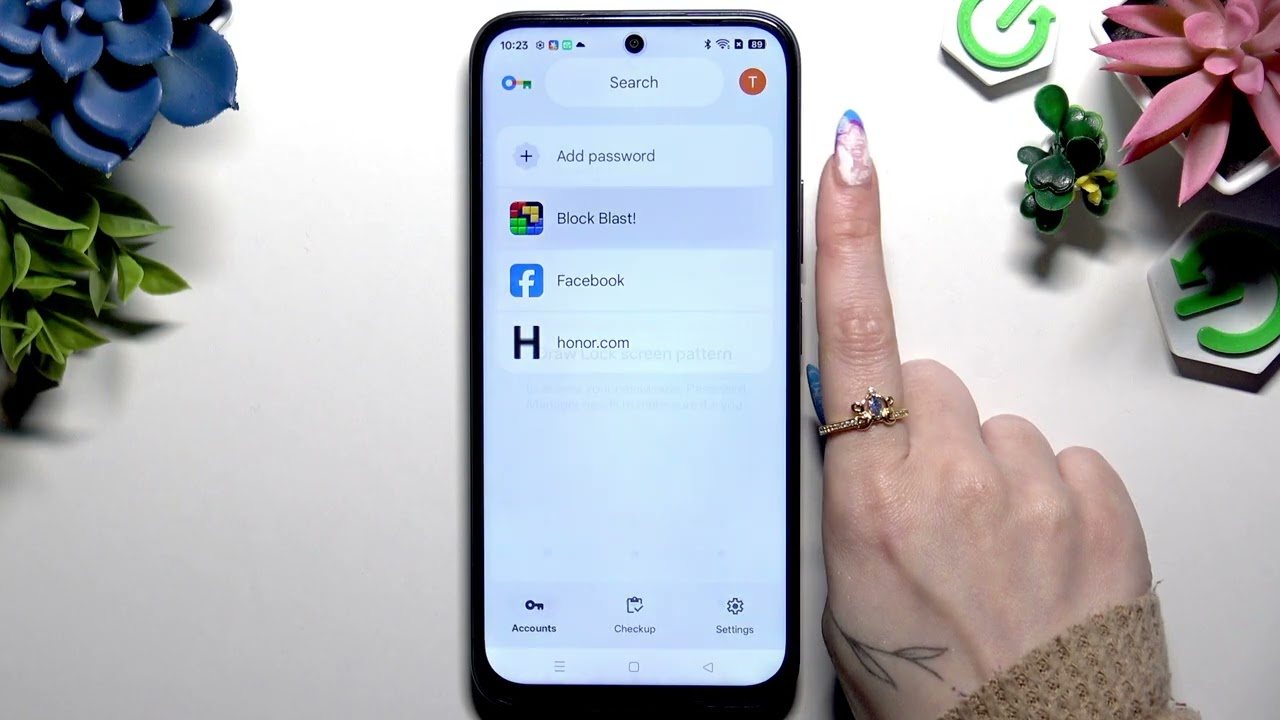 How to Edit Saved Google Passwords on OPPO A6x 5G