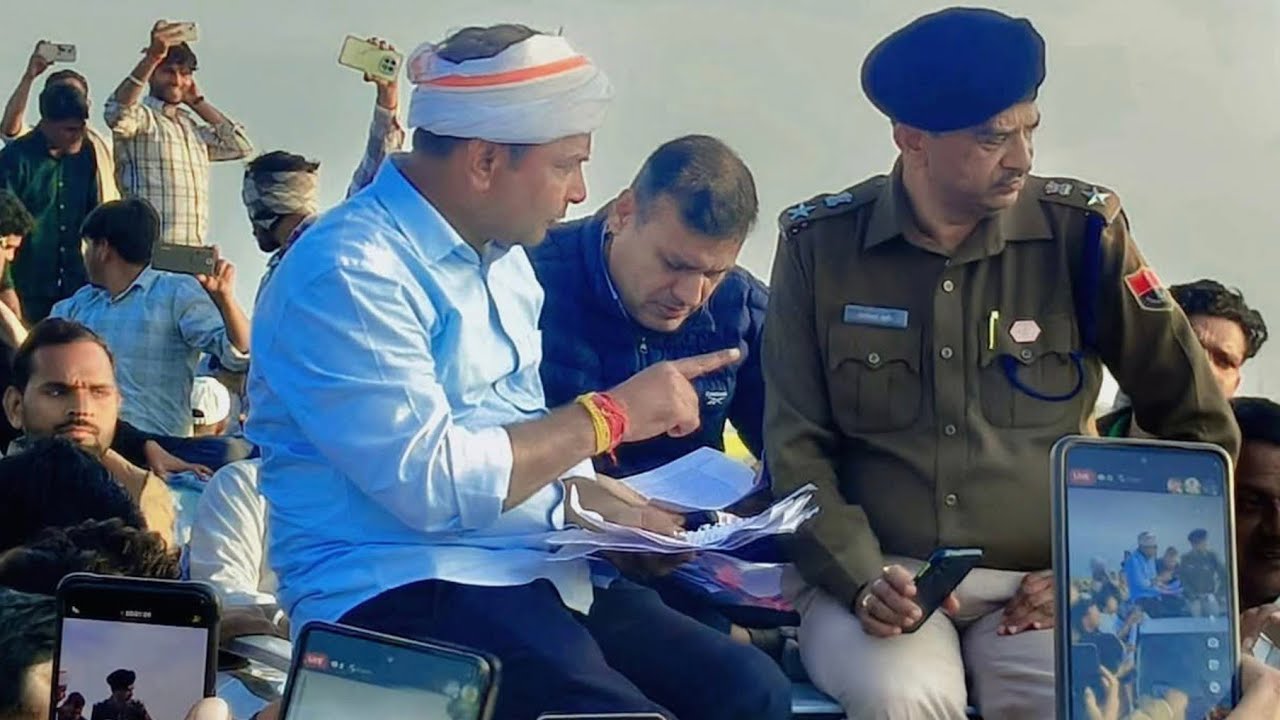 राजधानी जयपुर की तरफ कुच...देवली - उनियारा की समस्याओ को लेकर 