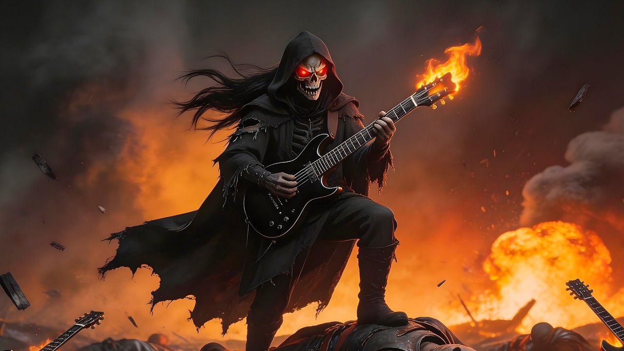 Distortion Before Dawn - [ Powerful Hard Rock Mix ] 🔥