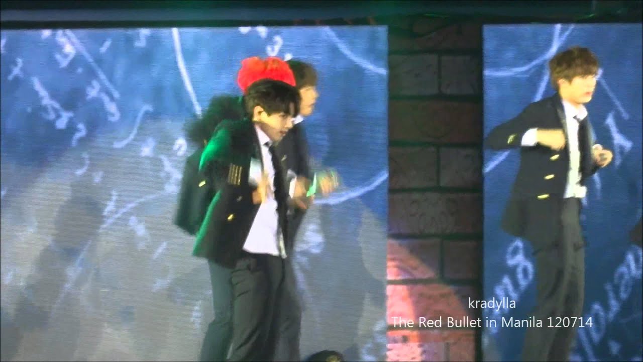 [FanCam] BTS - Bulletproof The Red Bullet in Manila 120714
