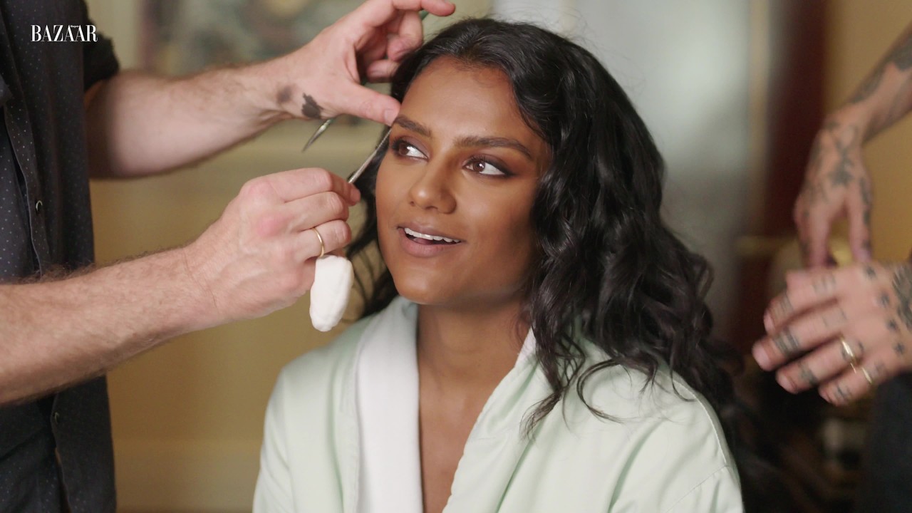 Getting Ready with Simone Ashley for the F1 Premiere, in a gown that took 4 months to make