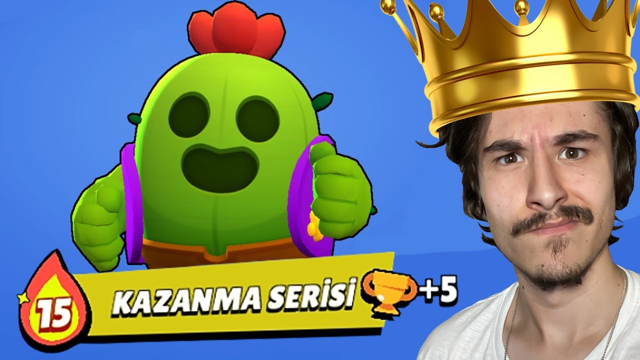 SPİKE İLE BİRİNCİ OLDUM (Brawl Stars)