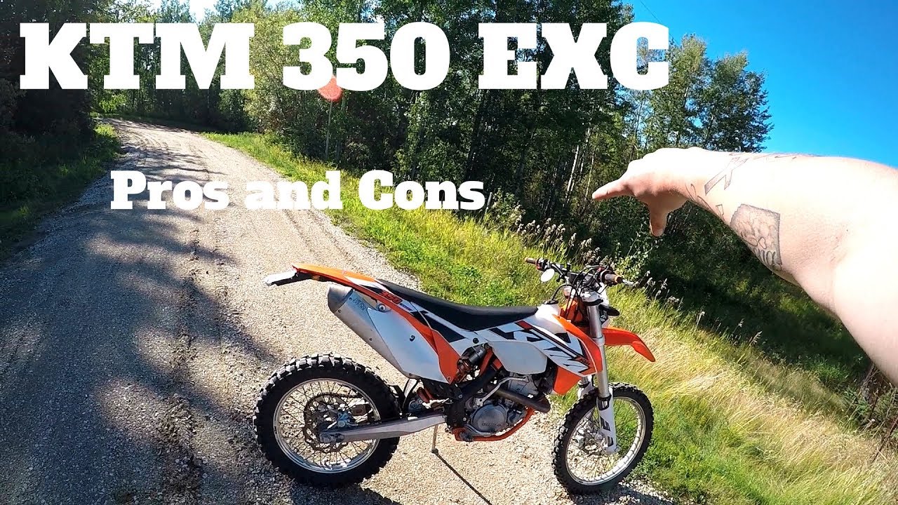 KTM 350 EXC-F Pros and Cons (Motovlogs 2017-2018)
