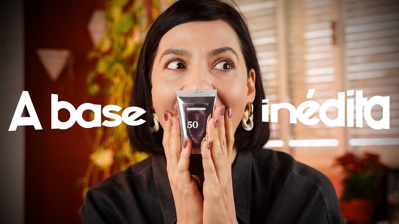 UMA BASE IN&Eacute;DITA - Review da base Make B. Glycolic TX