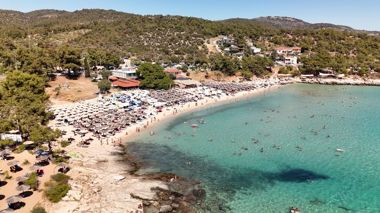 Psili Ammos Beach, Thassos, Greece