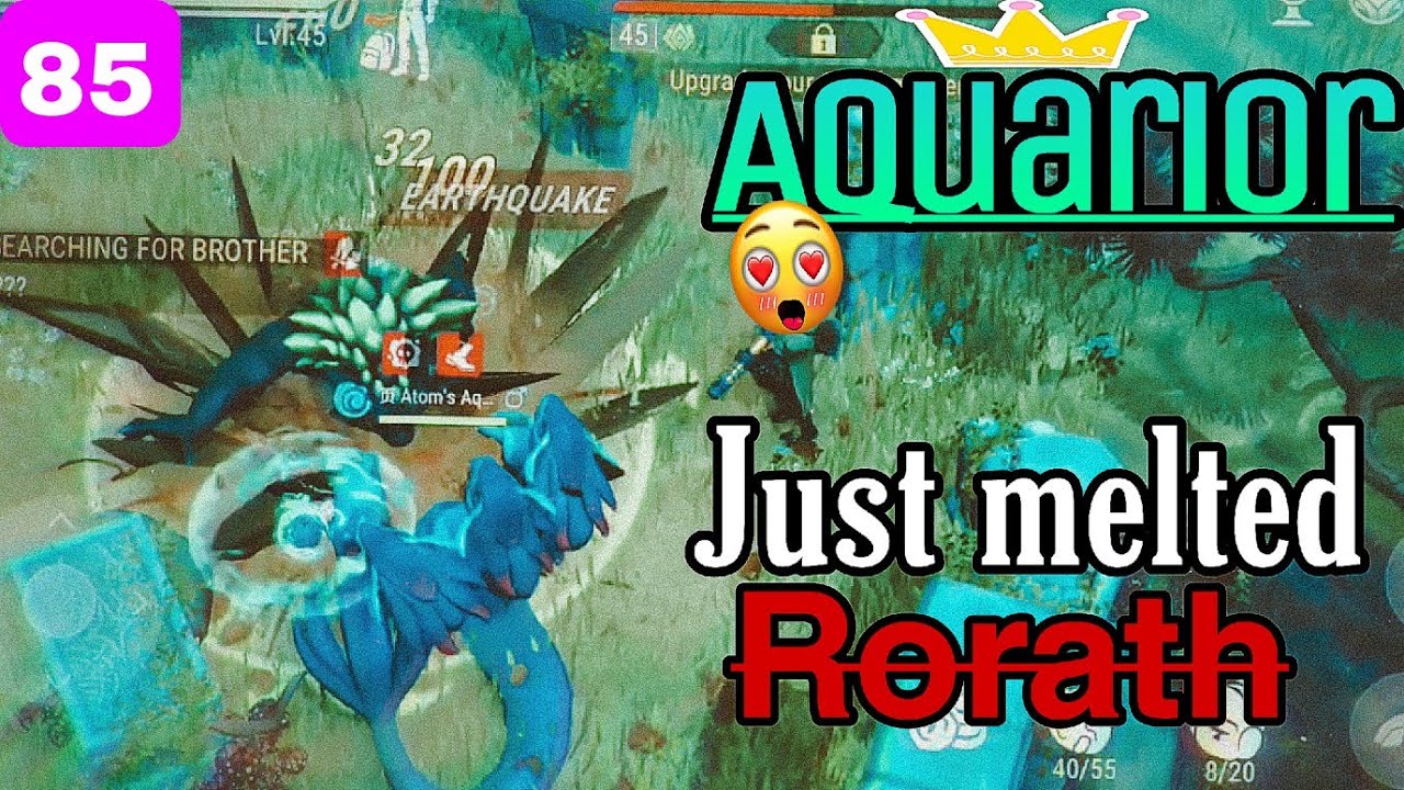 😵 Most powerful 3rd evolved amikin Aquarior | amikin survival