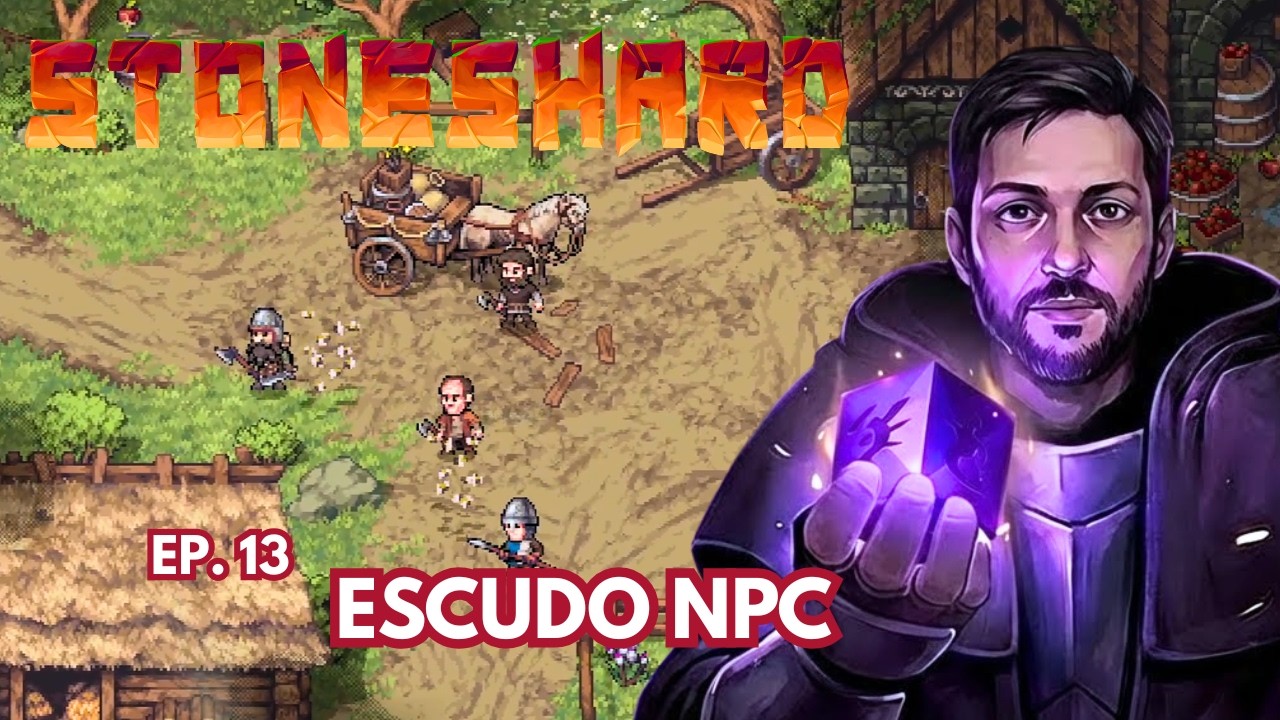 NPC DE ESCUDO: Ganhei a Luta no Caos ⚔️ | Stoneshard Ep. 13