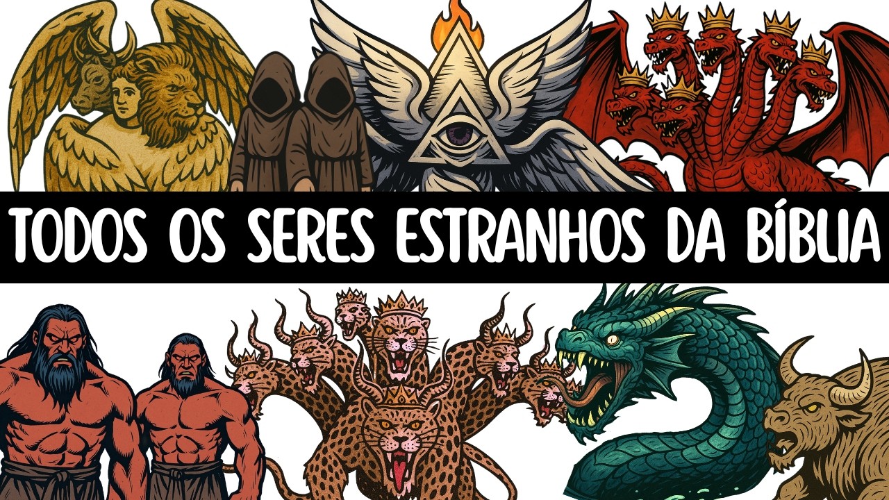 Todos os SERES MISTERIOSOS da BÍBLIA (EXPLICADOS)