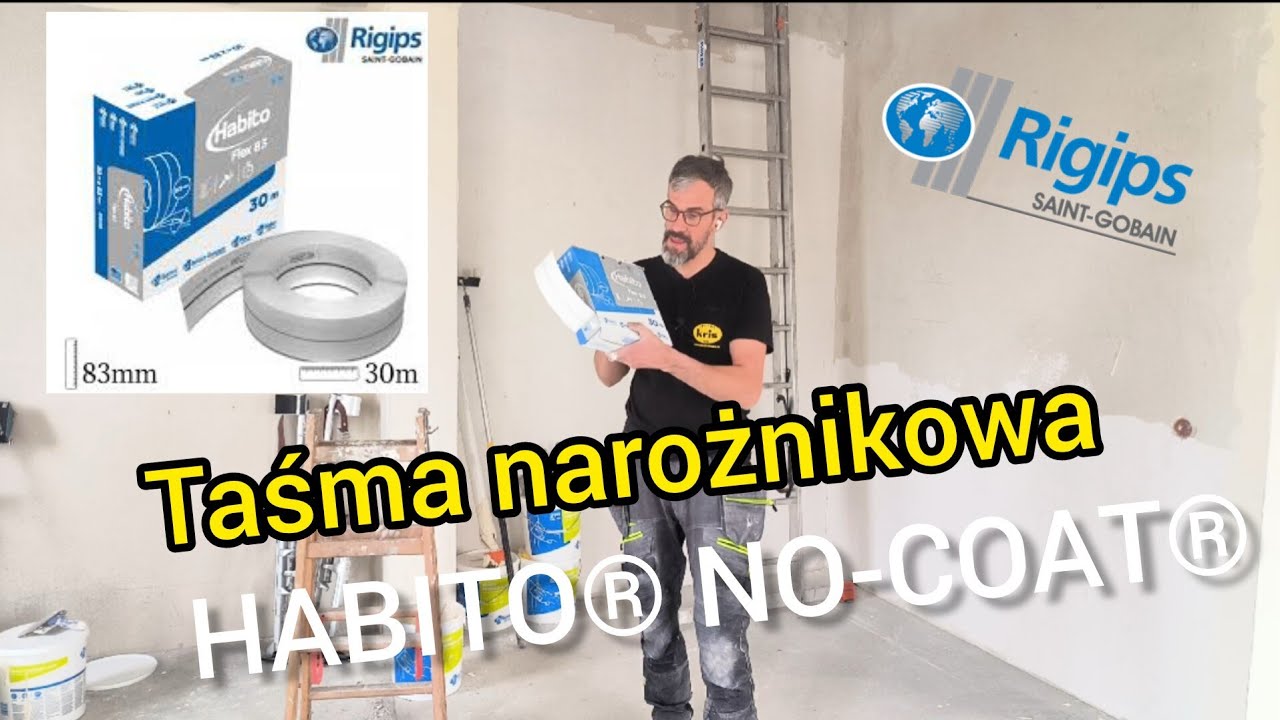 Wytrzymałe narożniki z RIGIPS Habito No-Coat