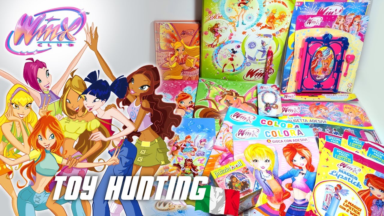 TOY HUNTING WINX CLUB EN ITALIA 😍✨ Viajamos en el tiempo!
