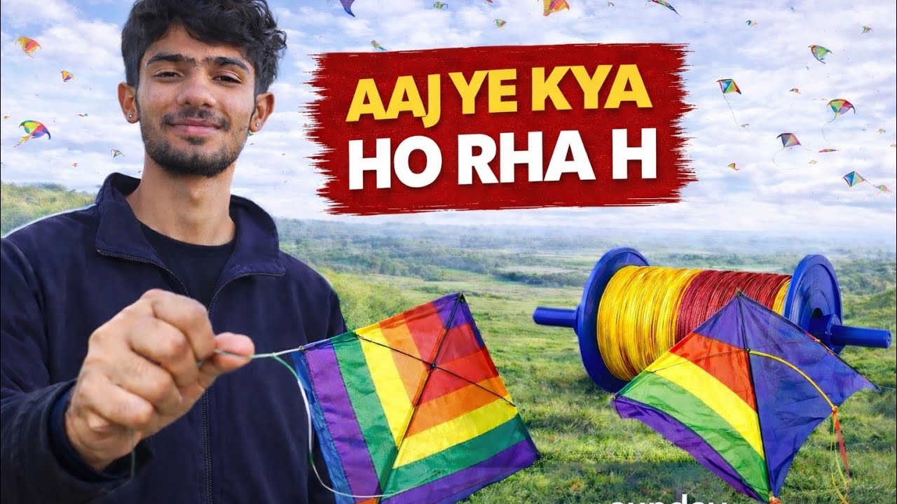 Sunday Ko Patang Udai… Lekin Hawa Ne Dhokha De Diya 😅🪁ll Unexpected Vlog