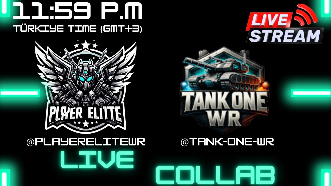 ★SB★ & TANK ONE WR Collab Live Stream WAR ROBOTS