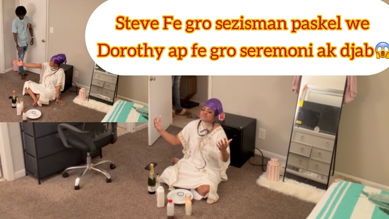 Dorothy marye ak yon koulèv Steve vin bare Dorothy kap fè gro degre ak koulev la Steve Pete kouri😱😂