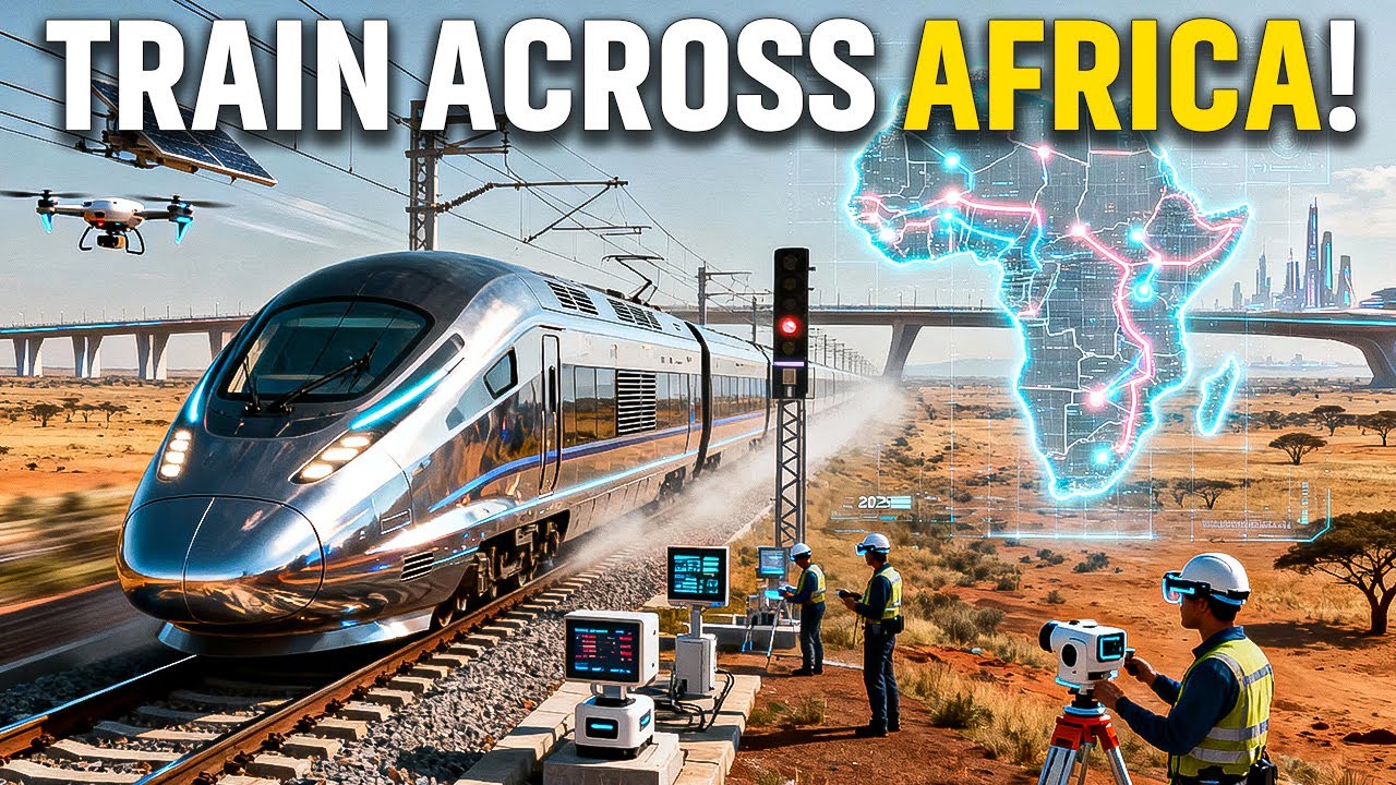 Africa Is Building a Railway to Connect the Whole Continent!