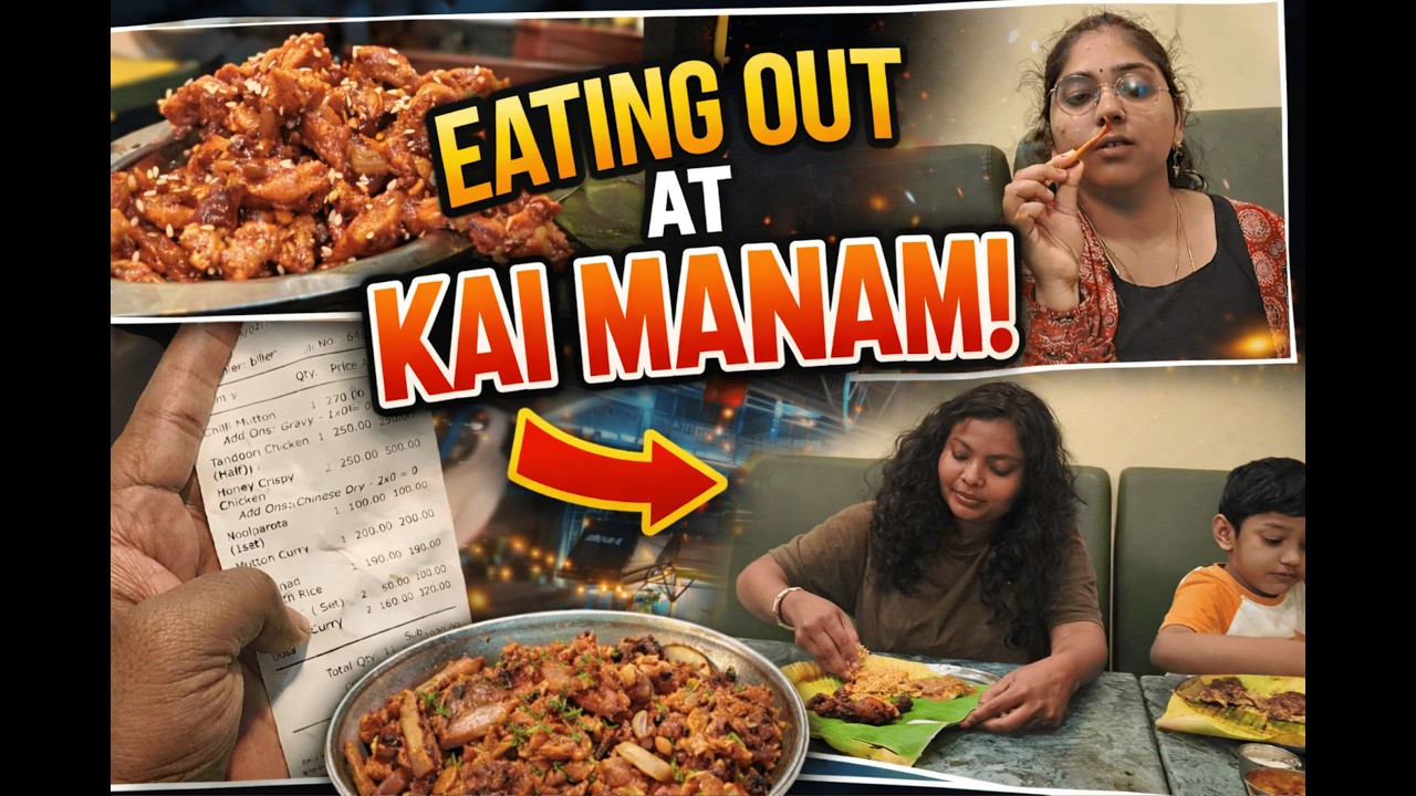 ECR Chennai Food Hunt 🍽️ | Kai Manam Full Experience + Bill Reveal! | Madhu and Vishnu