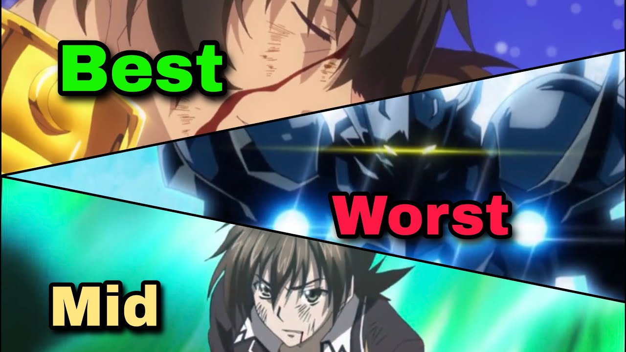 Рейтинг боев в High School DxD