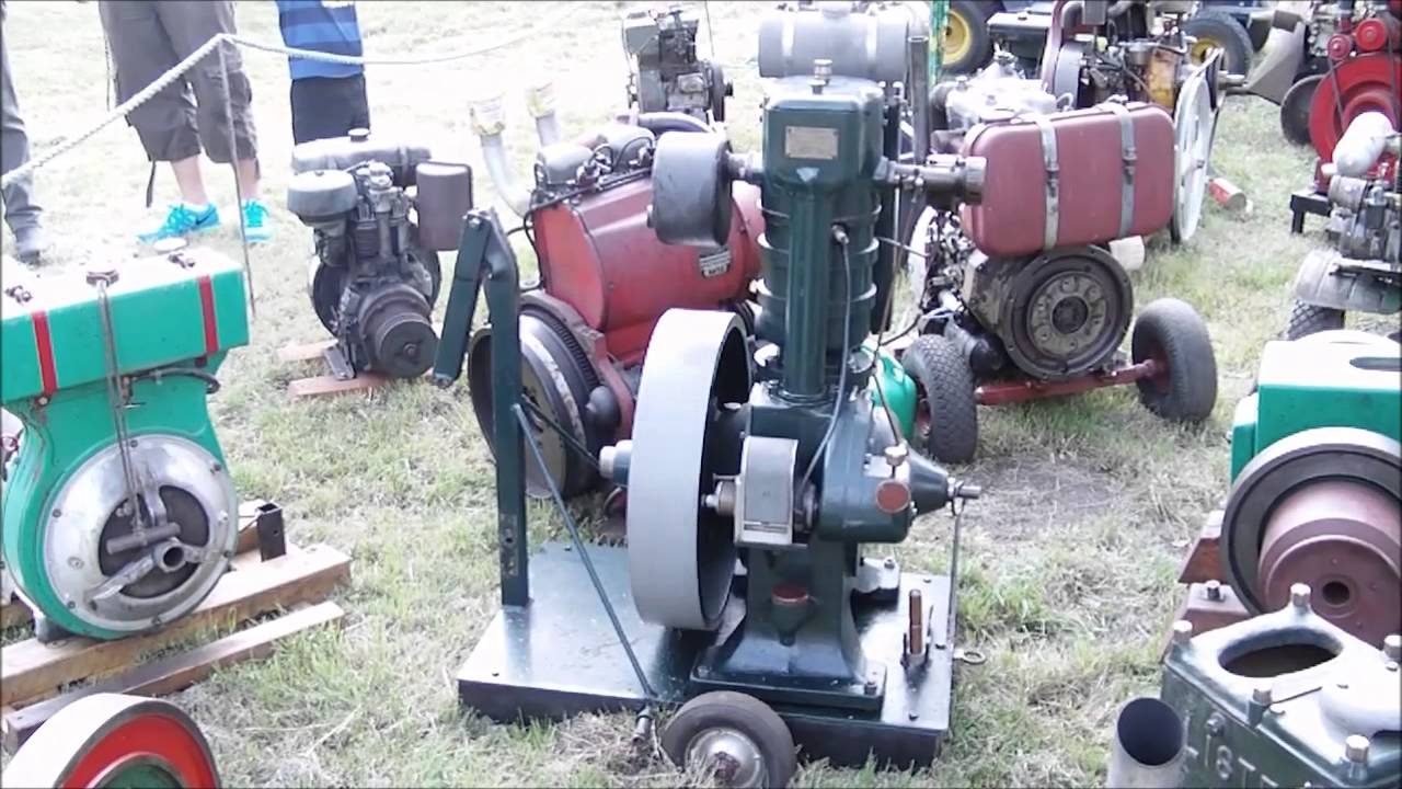 Vintage engine rally at Birkendegård, Aug. 2014