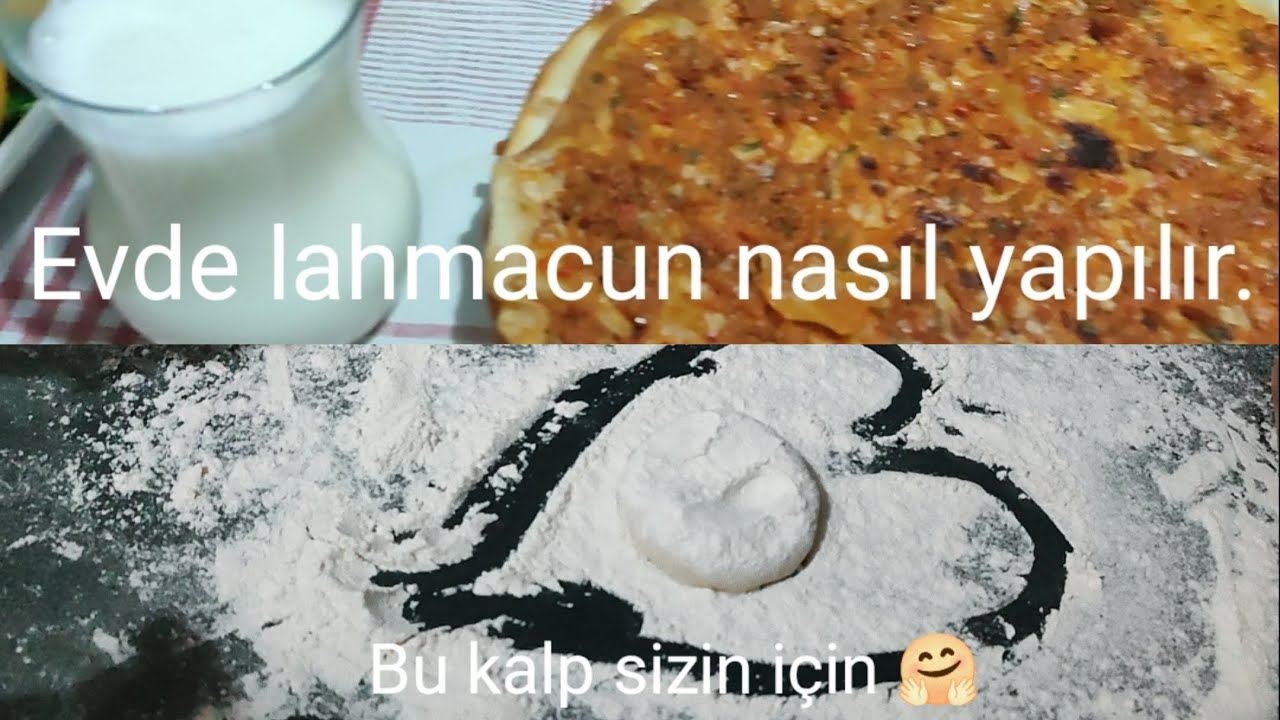 Evde lahmacun nasıl yapılır.?/Mustafa pişirdi🤗/Ne kadar sürede yaptık? /Biz böyle yapıyoruz 🤗