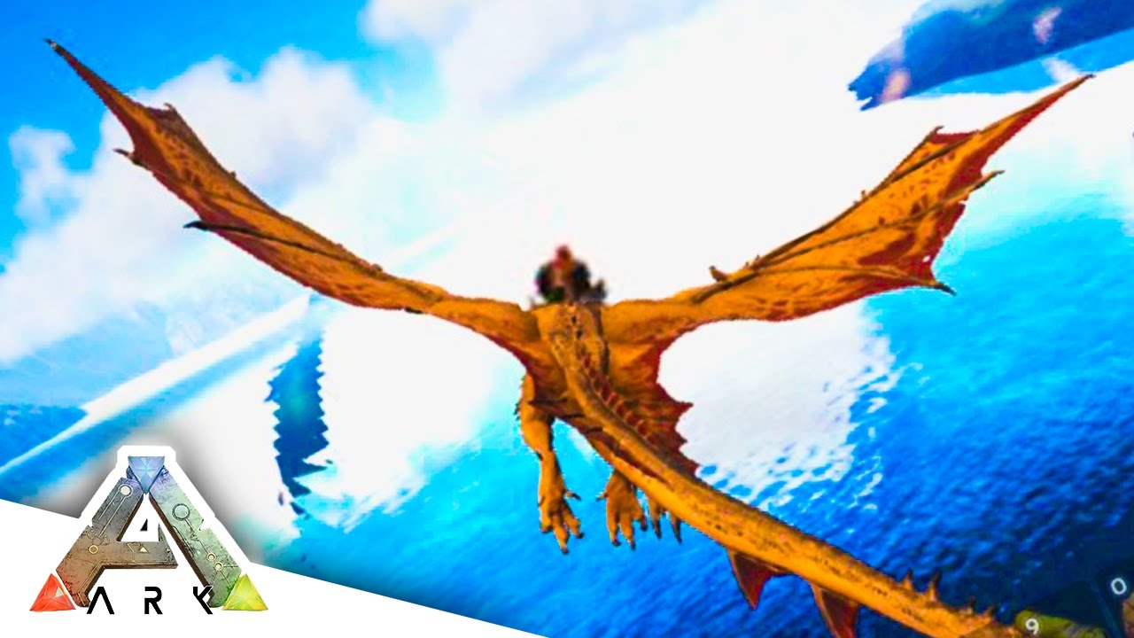 I TAMED A DRAGON! - ARK SURVIVAL EVOLVED POKEMON MOD #35