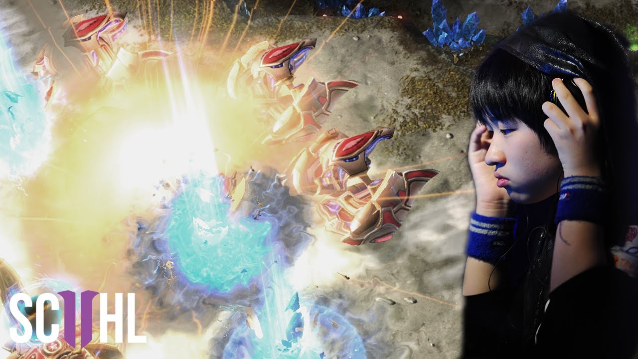 СРАЗИТЬ ПРОТОСТОВ ЯДЕРНЫМ УДАРОМ! - Starcraft 2: Мару против Трапа