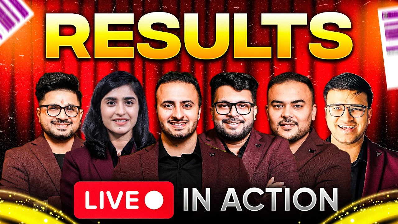 Result Live in action | Special Session for CA Foundation & Inter Students | 8 March
