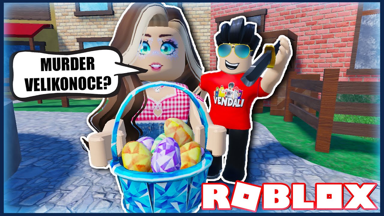 VENDA MĚ ZABIL KDYZ JSEM SBÍRALA VAJÍČKA!🙁🥚 Murder Mystery 2 w/@VendaliRoblox