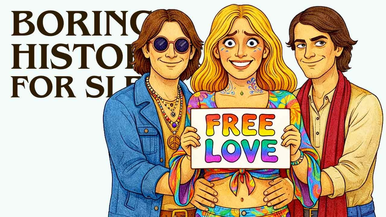 The Brutal Reality of Being a Hippie Woman in 1960s America | Boring History for Sleep