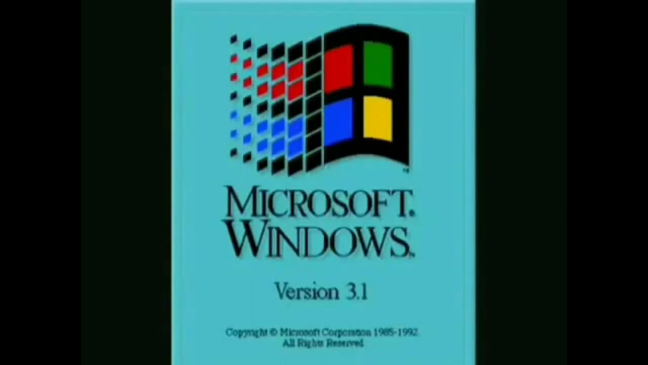 Windows 31 Logo 0.0078125X Speed