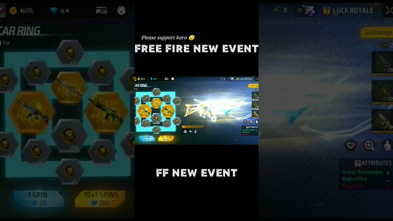 Free Fire New Event | New Scar Ring Event 😱 FF New Event Today | Garena FF #freefireshorts #ff