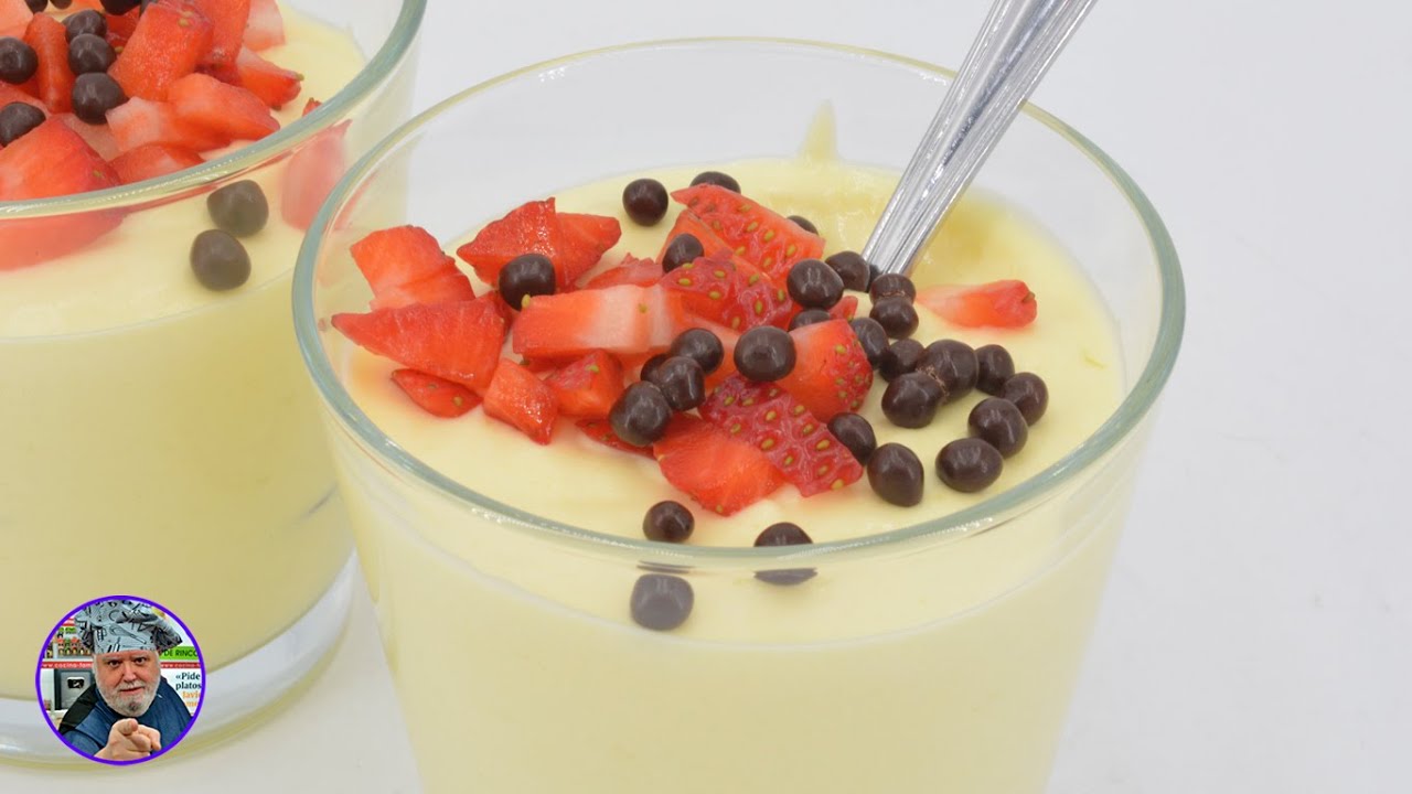 Increíble postre de mango con leche condensada - Receta de Javier Romero