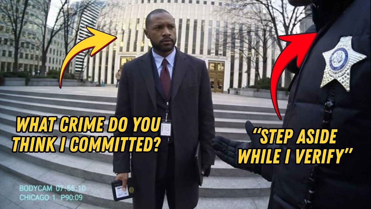 Officer Orders Black Man to Sit Down — He’s a Judicial Review Board Member