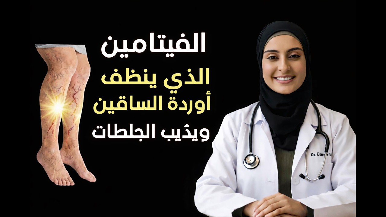 الفيتامين الذي يذيب الجلطات وينظف أوردة الساقين: دليل شامل لتحسين الدورة الدموية مع الدكتورة نيرمين