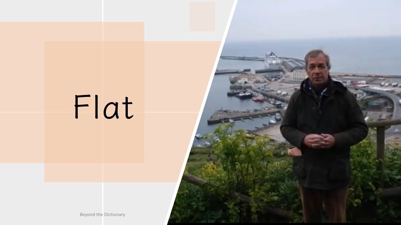 'Flat' | Nigel Farage | Beyond the Dictionary