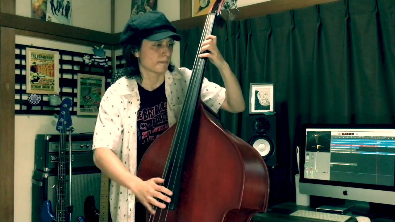 PLEASE DON'T TOUCH / STRAY CATS (LEE ROCKER)【DOUBLE BASS COVER】