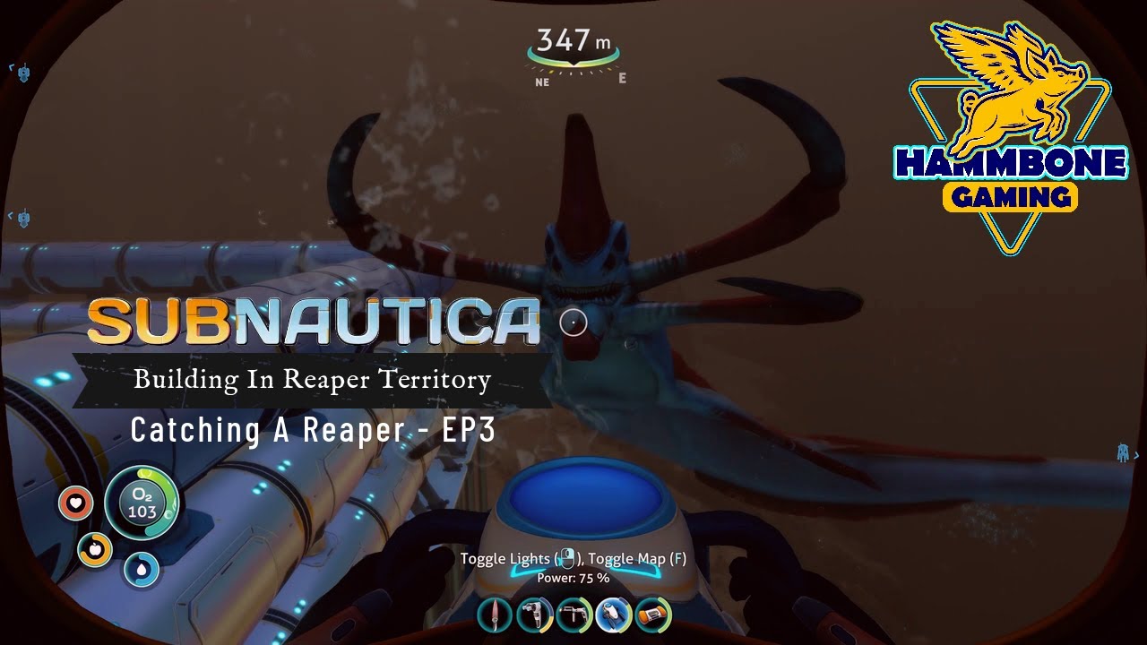 Subnautica | Building In Reaper Territory | Catching A Reaper - EP3