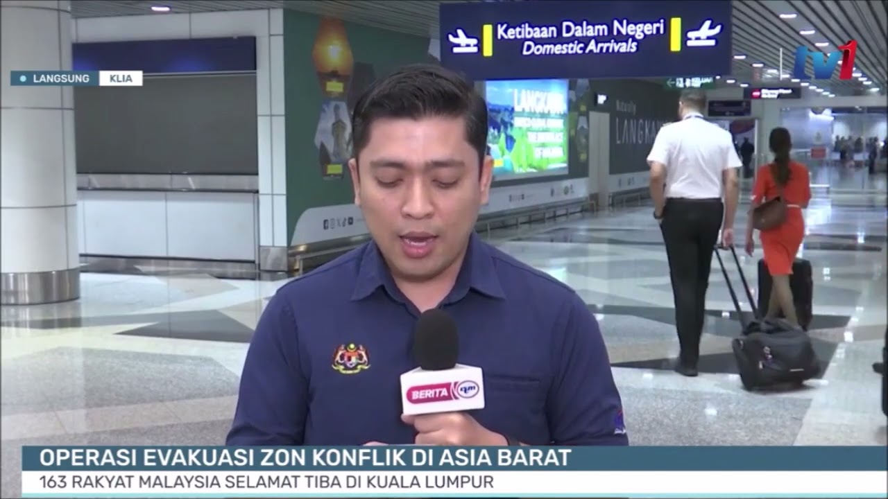 11 MAC 2026 - BTH - OPERASI EVAKUASI ZON KONFLIK DI ASIA BARAT, 163 RAKYAT MALAYSIA SELAMAT TIBA