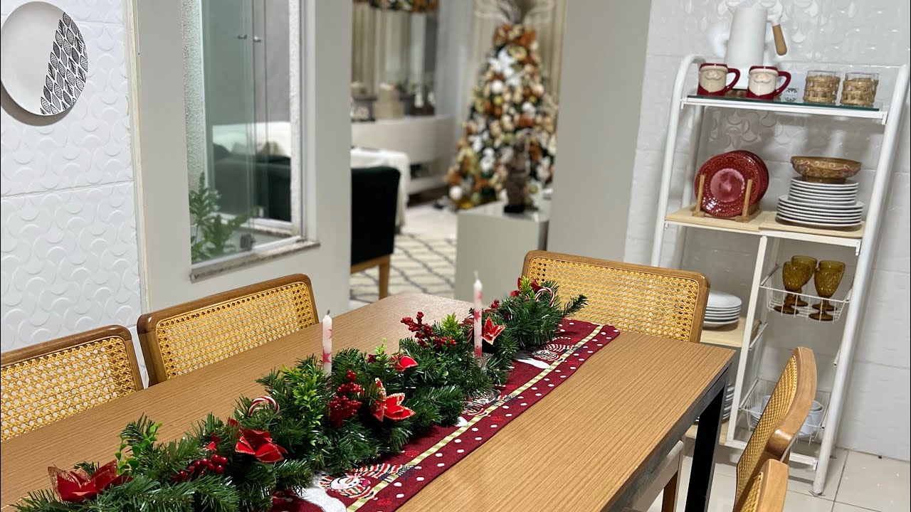 Decorando a cozinha e o quarto para o natal. #natal2022
