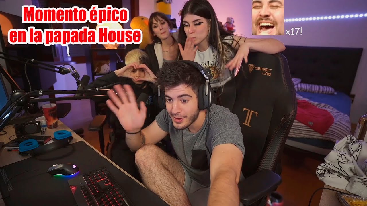 Elmillor lo pierde todo y la Papada house llega de una fiesta para animarlo