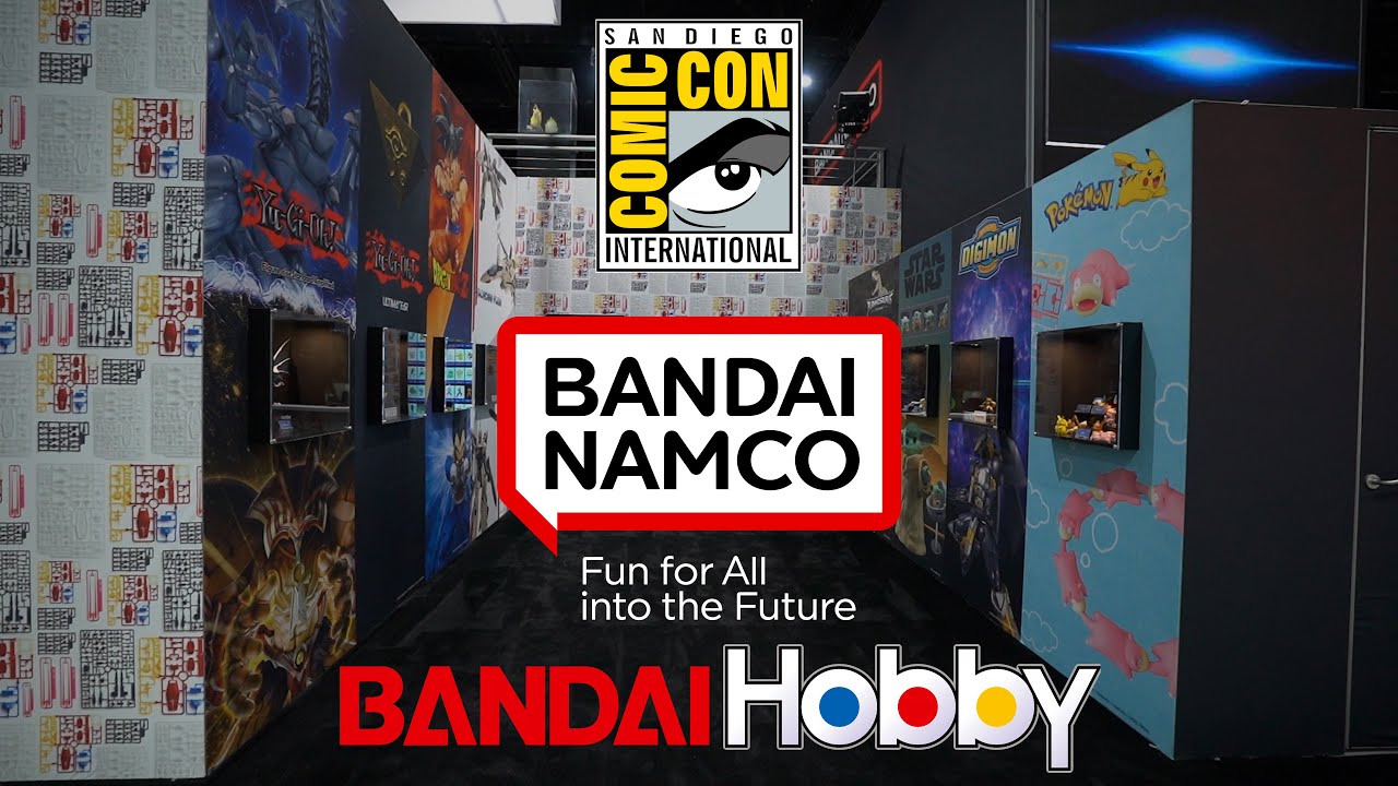 Bandai Hobby Booth Tour - Bandai Namco Toys & Collectibles America at SDCC 2023