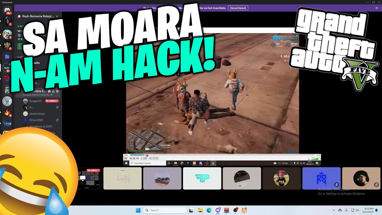 10 oameni prind copilu' cu hack pe FiveM