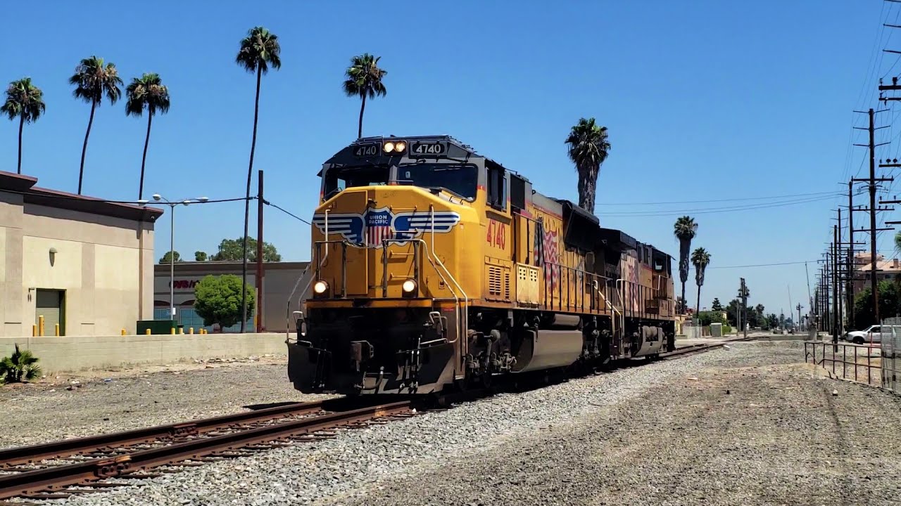 [HD] Union Pacific Walker Repo and Patata Switcher in Downey, CA