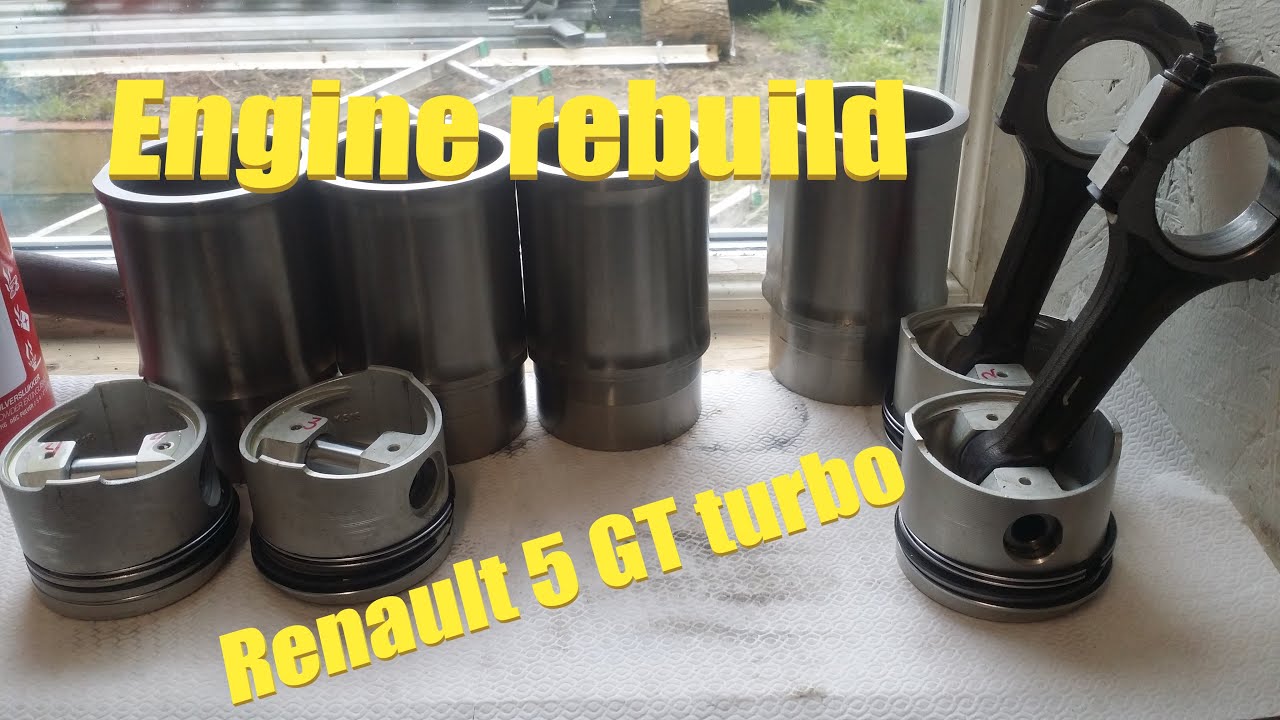 Renault 5 gt turbo restoration Engine rebuild part 1