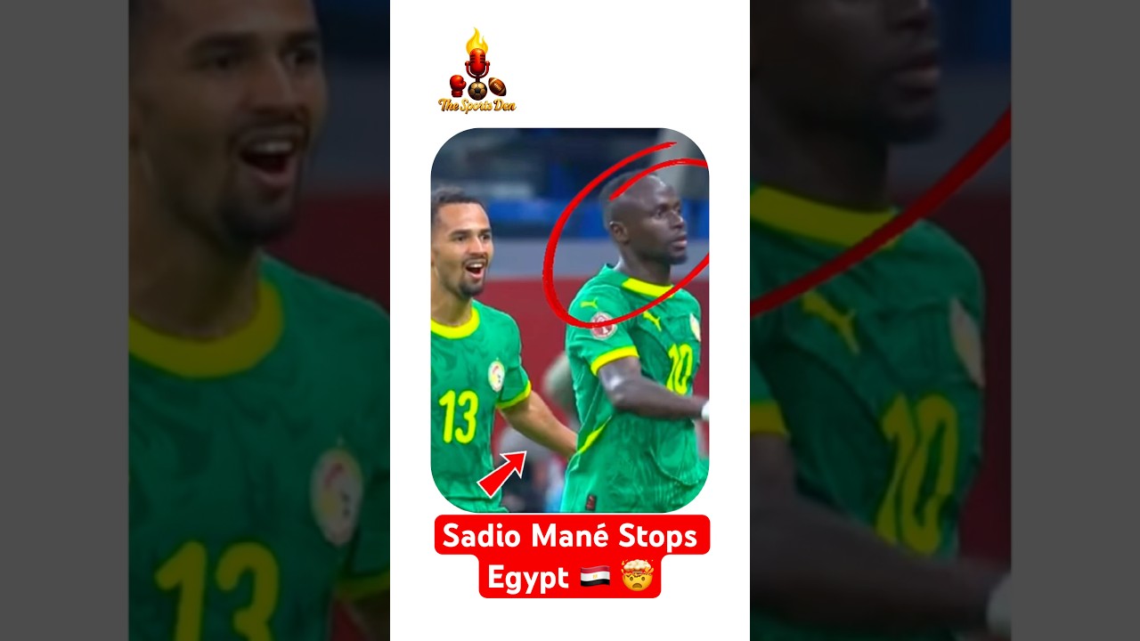 Sadio Mané ICE-COLD Winner vs Egypt ❄️🔥 -  Pressure Makes Diamonds 💎⚽