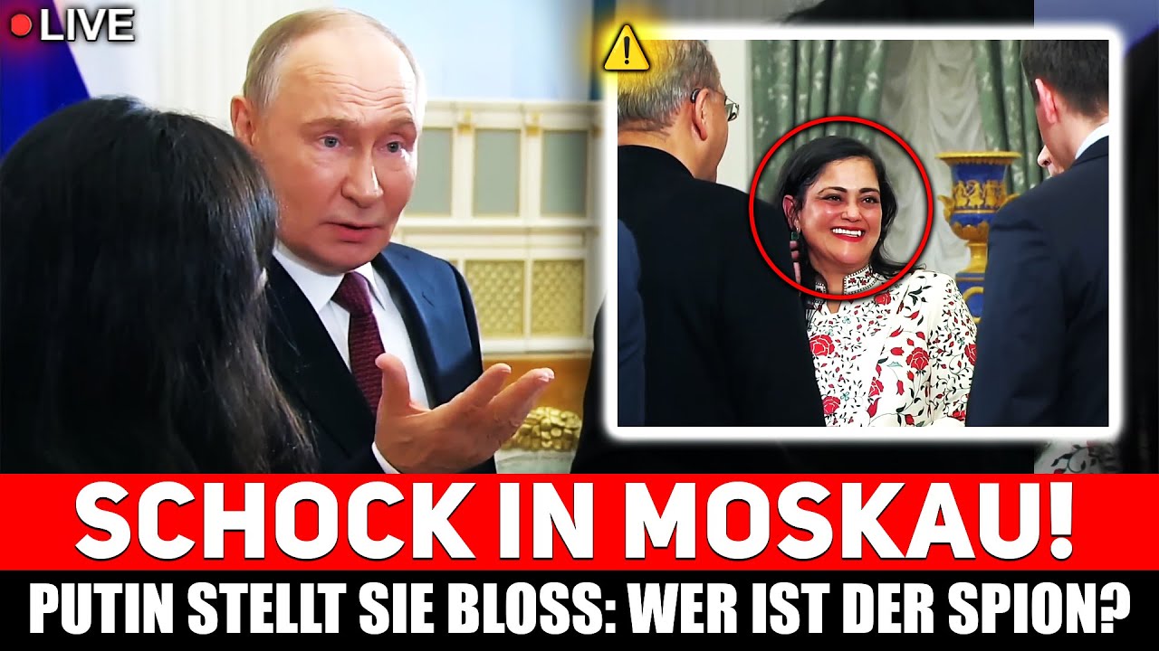 „WER hat in den GEHEIMDIENSTEN gearbeitet – ICH oder IHR?“ – PUTIN neckt INDISCHE JOURNALISTEN